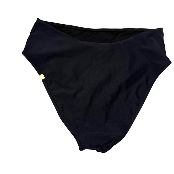 Summersalt bikini bottom black ruffle full coverage size 6 - Picture 2 of 3